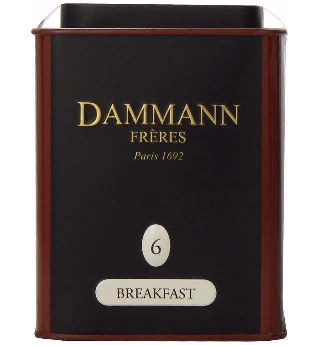DAMMANN FRERES Breakfast Loose Tea, 3.5 Ounce Tin