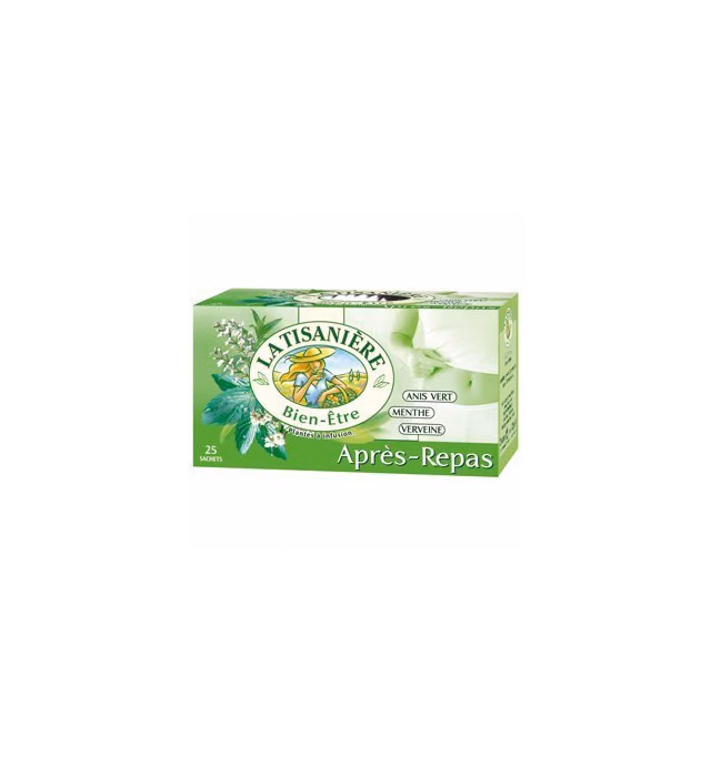 la tisaniere French Tisane - 25 Counts (Après repas)