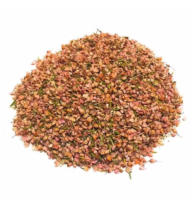 Pink Heather Erica For Tea & Sprinkles - Edible Flowers - Net Weight: 0.71oz / 20g