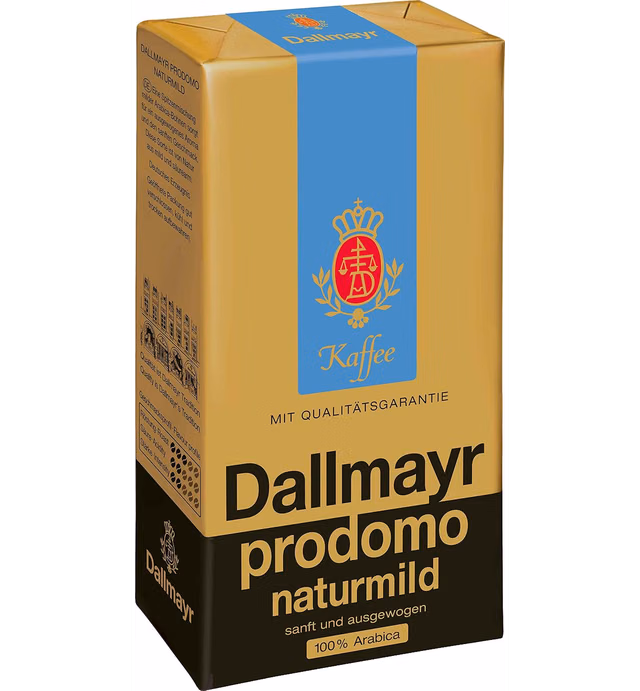Dallmayr Prodomo Naturmild Ground Coffee, 8.8 Ounce