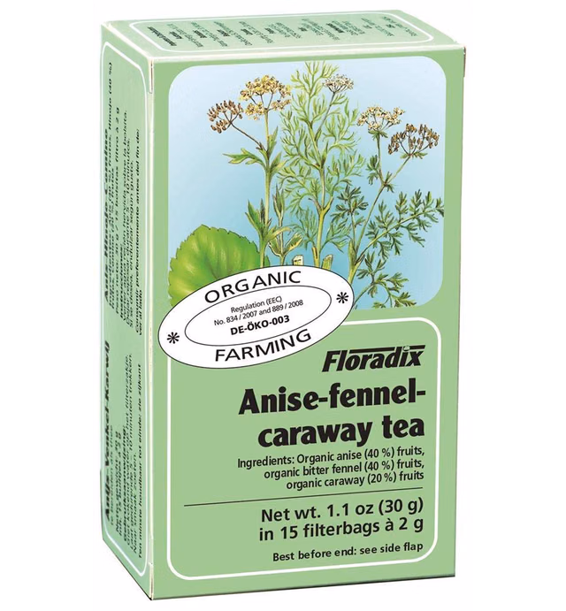 Anise/Fennel/Caraway Herbal Tea 15 tea bags by Salus Haus