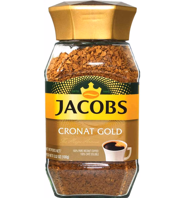 Jacobs Cronat Gold Instant Coffee 100 Gram / 3.52 Ounce (Pack of 1)