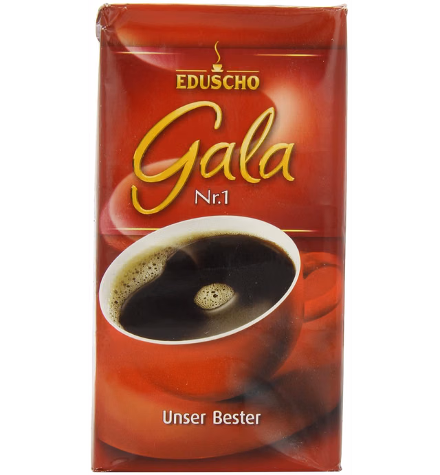 Eduscho Gala Nr. 1 Ground Coffee 17.6oz/500g