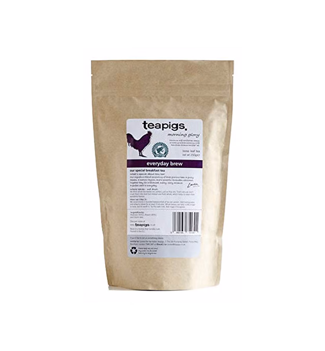 Teapigs English Breakfast Black Loose Tea Made With Whole Leaves (1 Pack of 250g Loose Tea)