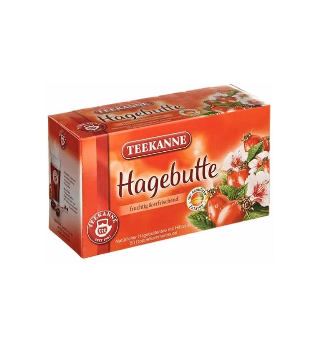 Fix Butte (Rosehip & Hibiscus) Tea Bags 50 tea bags by Teekanne