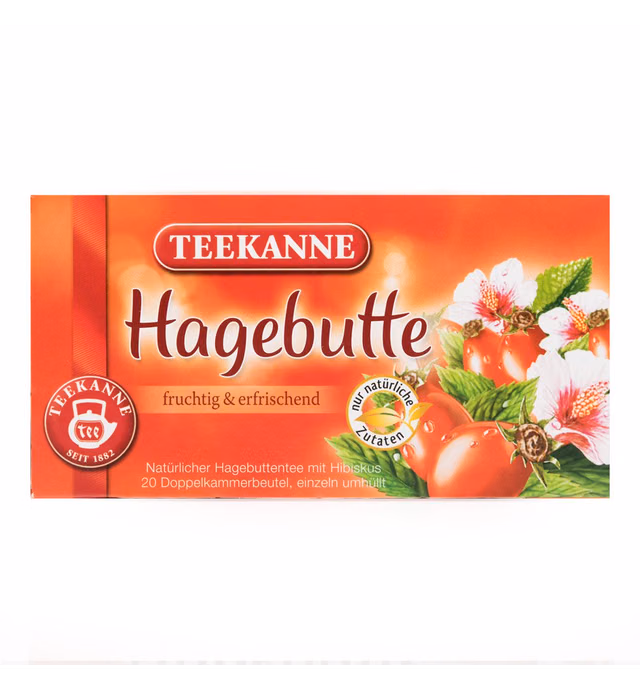Rosehip and Hibiscus Tea (Teekanne) 20 bags