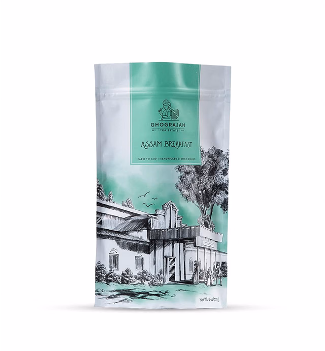 Assam CTC Loose Black Tea (100+ Cups) - High Caffeine Strong Breakfast Tea - Fresh Harvest - Directly Shipped from Our Family-Owned Estate in India - Great for Cold Brew, Kombucha & Iced Tea