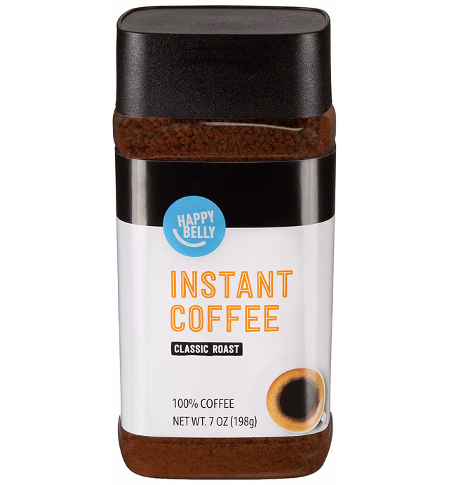 Amazon Brand - Happy Belly Classic Roast Instant, 7 Ounces