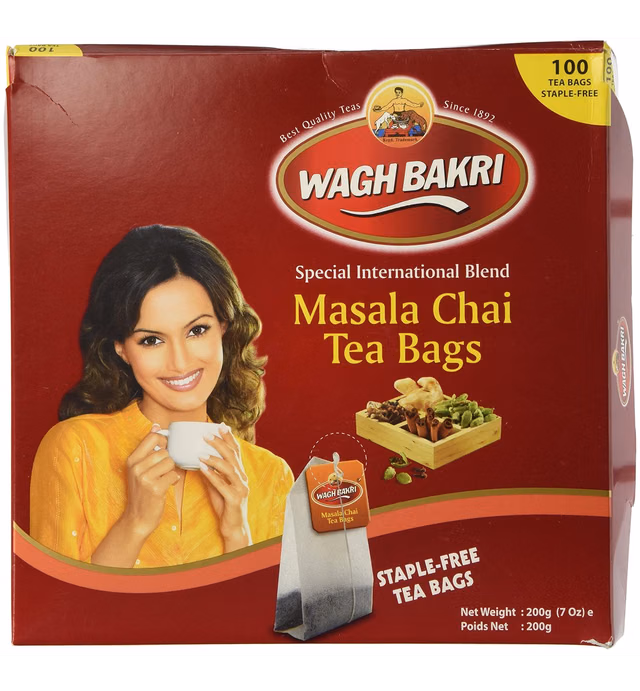 Wagh Bakri Masala Chai 100'S