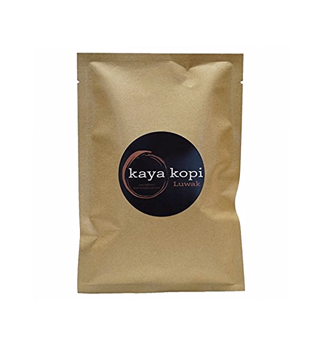 Premium Kopi Luwak From Indonesia Wild Palm Civets Arabica Coffee Beans (Kopi Luwak Light Roast, 0.35 Ounce (Pack of 1))