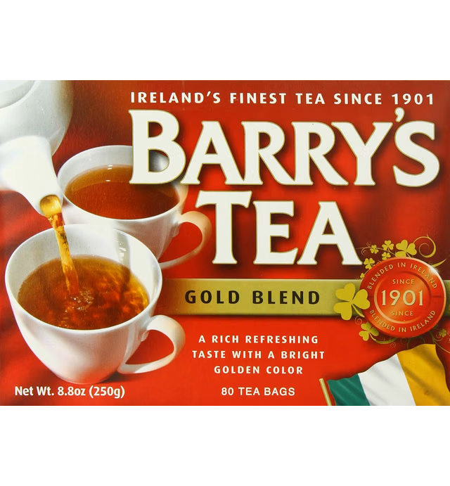 Barry's Tea Bags, Gold Blend, 80 Count (COMINHKG041738)
