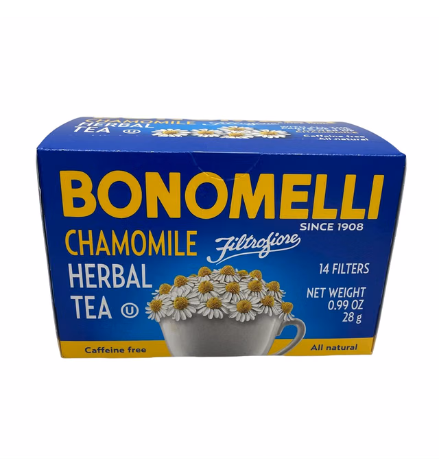 Bonomelli Tea, Chamomile, 14 Tea Bags