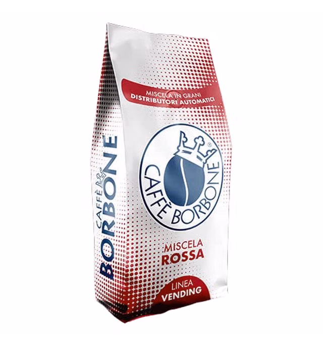 Caffe Borbone Espresso Beans 2.2lbs – Whole Italian Coffee Beans – Miscela Rossa - Intensity 9.5/10 Full-Bodied and Bold – Made in Italy