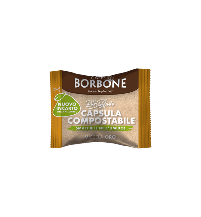Miscela Suprema/Oro - Capsula Compostabile Compatibile con macchine ad uso domestico Lavazza®*
