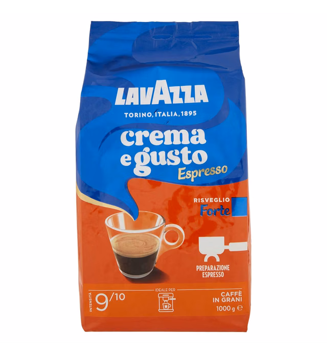 Lavazza Espresso Crema e Gusto 1000g Whole Beans