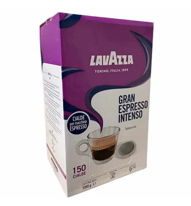 Lavazza Gran Espresso Intenso, Single Dose Pods (Pack of 150)