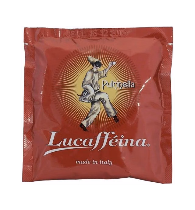 150 Lucaffe' Lucaffeina Pulcinella ESE Espresso Pods