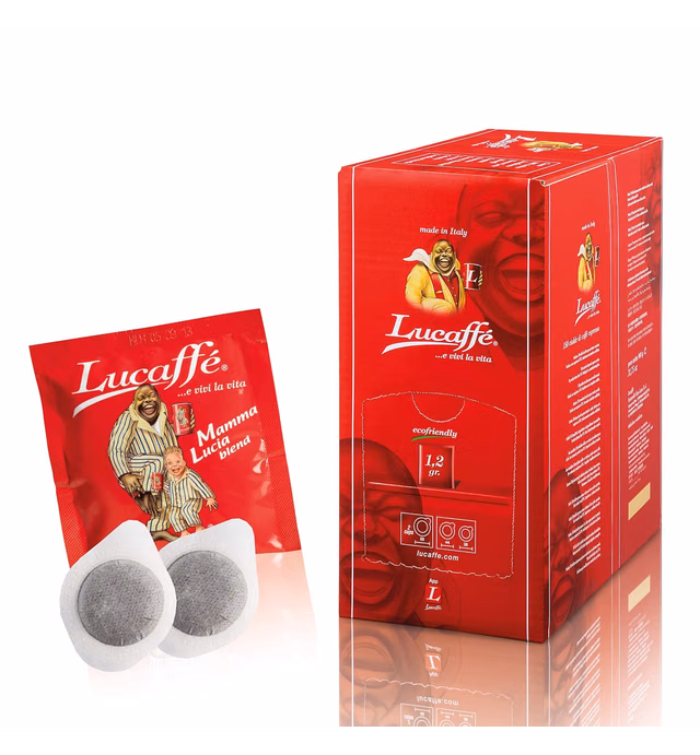 150 Lucaffe' Mamma Lucia ESE Espresso pods case