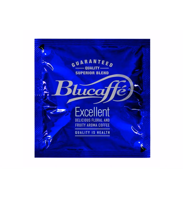 50 Lucaffe' Blucaffe Premium ESE Espresso Pods in Bulk Packaging (Pack of 1)
