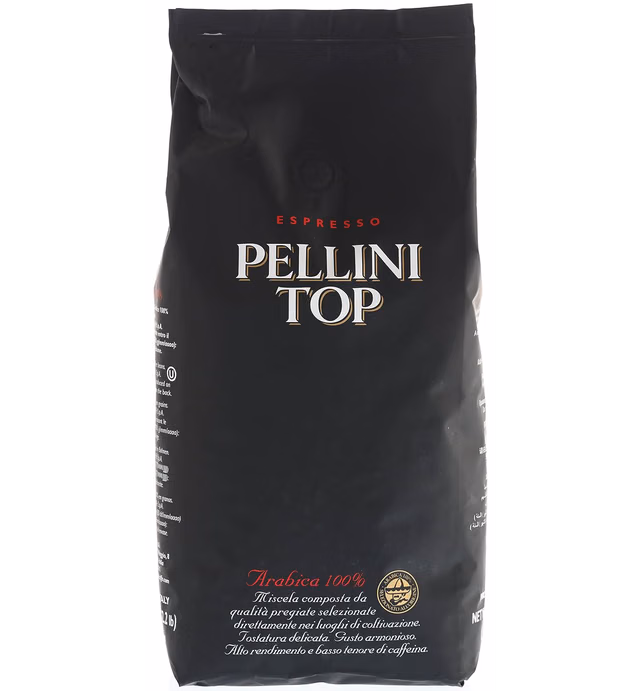 Pellini Caffe' Espresso Top 100% Arabica, 2.2 lbs Wholebean