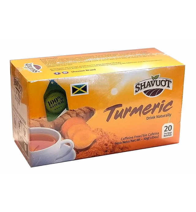 Shavuot Turmeric Tea 1.05oz (20 Tea Bags)