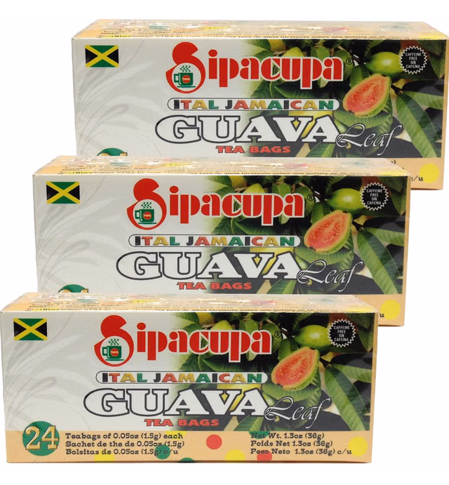 Sipacupa Guava Leaf Tea Bags 24 bags (Pack of 3)
