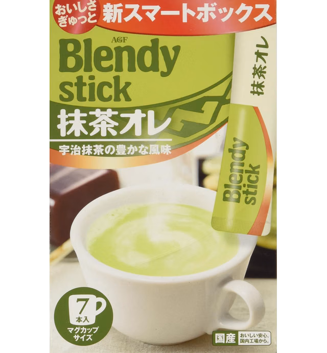 Blendy Stick Cafe Au Lait mini box Series (Matcha Au Lait)