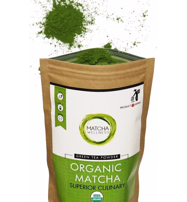 Matcha Green Tea Powder – Organic Japanese Origin - 100% Pure Premium Matcha Tea - No Additives - (1.05oz) – Matcha Wellness by Eco Heed