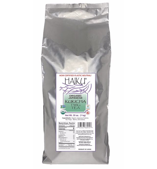 Haiku Japanese Kukicha Organic Twig Tea , Loose, 35-Ounce Bag