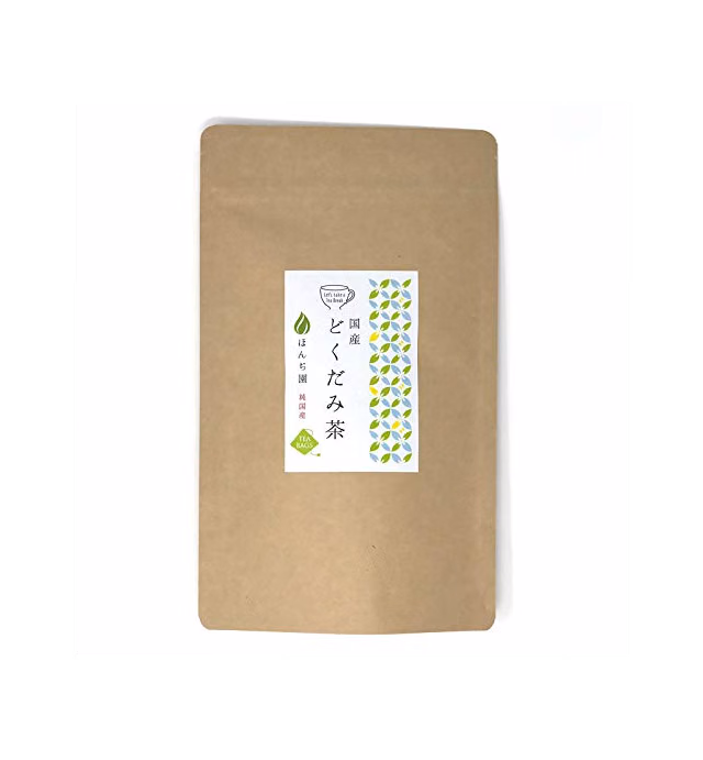 Dokudami Chameleon Plant Tea Houttuynia cordata 20 tea bags Product of Japan Non Caffeine Authentic Japanese Origin Dokudami Cha
