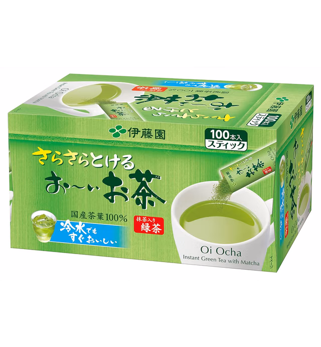 Ito En Oi Ocha Japanese Green Tea, Macha blend, pack of 100 [Japan Import]