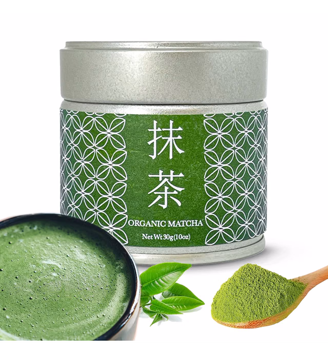 Kagoshima Matcha Japanese Green Tea Powder (30g) – Ceremonial-Grade Easy Brewing Matcha Tea with Natural Sweetness and Grassy Taste