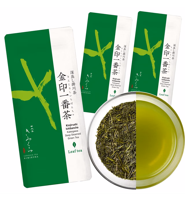 [Value Pack] Fukamushi Sencha Green Tea from JAPAN | Japanese Tea KIMIKURA (200gx3packs -Value pack)