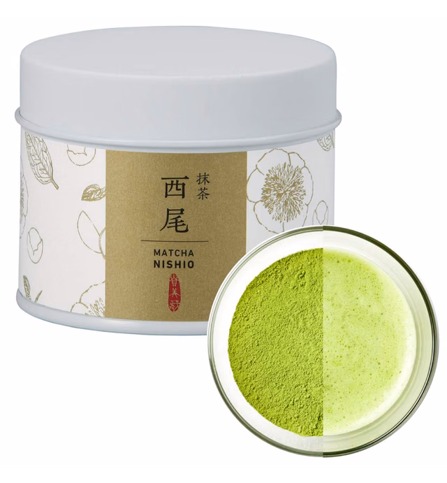 Superior Matcha Green Tea Powder from NISHIO JAPAN | Japanese Tea KIMIKURA | Matcha KIMIKURA (2_Nishio [Competition Grade -Ceremonial] 30g/1oz tin)