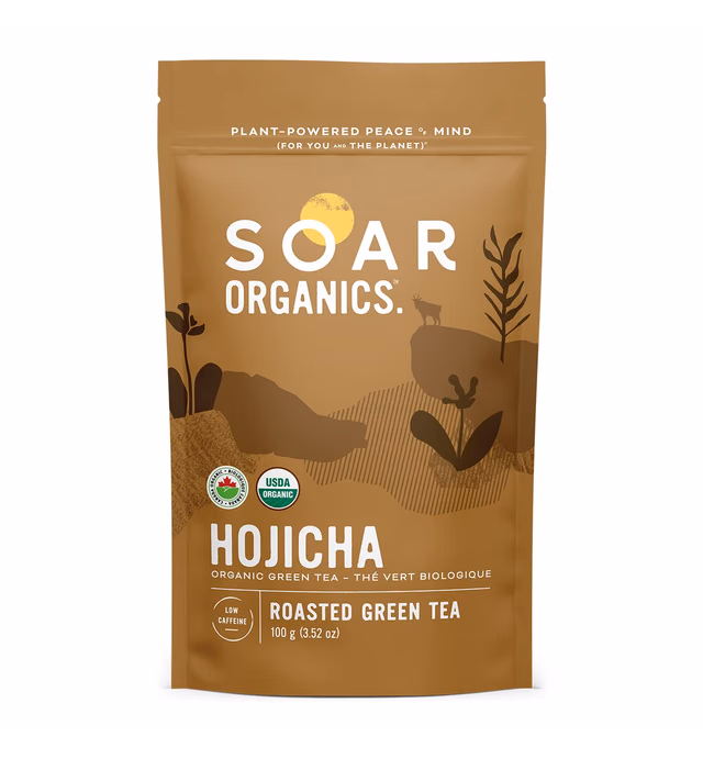 Soar Organics - Organic Japanese Hojicha Powder - 100g