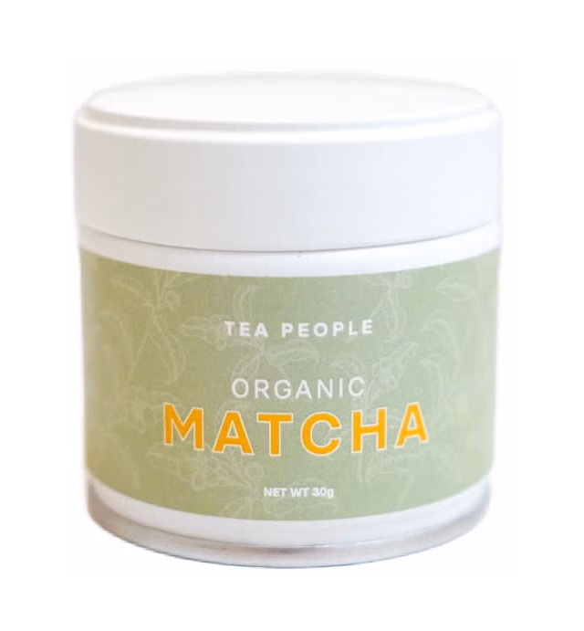 Tea People Matcha Green Tea Powder - Organic Premium Grade | 30g Tin