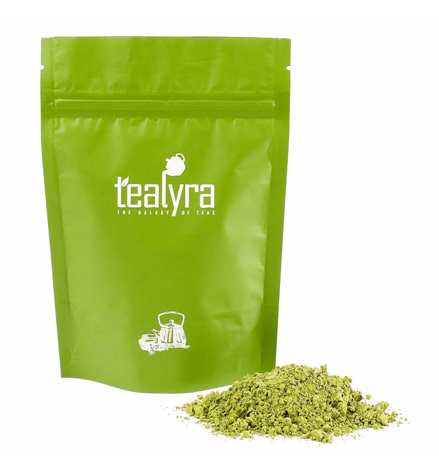 Tealyra - 8oz (220g) - Japanese Premium Matcha Green Tea Powder - Organic - Izu peninsula, Tokyo - Best Healthy Drink