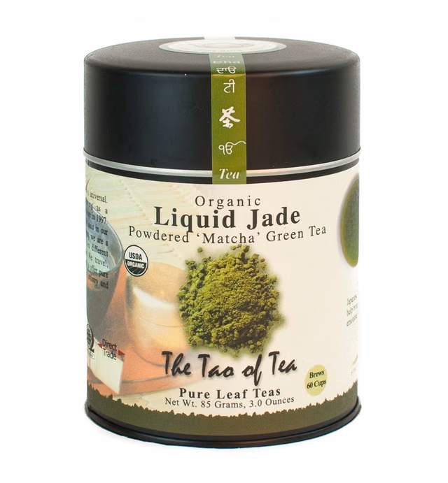 The Tao of Tea Liquid Jade Powdered Matcha Green Tea, Loose Leaf, 3 Oz