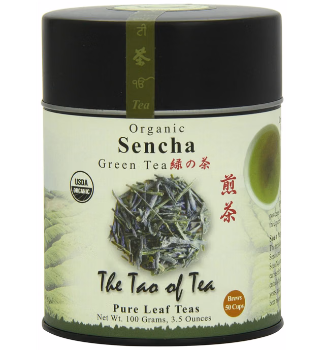 The Tao of Tea, Sencha Green Tea, Loose Leaf, 3.5 Ounce Tin