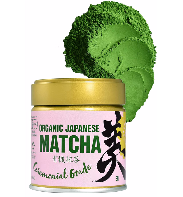 Japanese Ceremonial Grade Matcha, Matcha Green Tea Powder, 100％ Authentic Japanese Origin, From Uji Kyoto, Japan (30g)【YAMASAN】