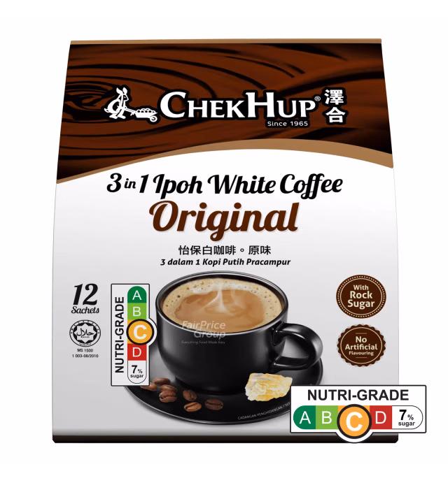 Chek Hup 3 in 1 Instant Ipoh White Coffee - Original
