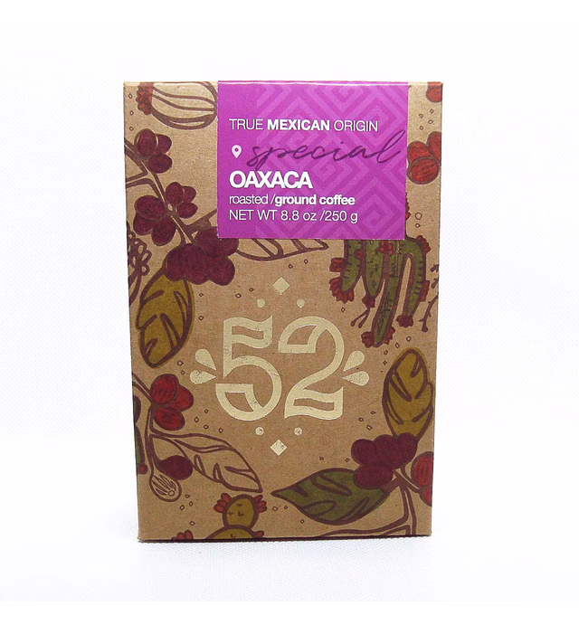 52 SPECIAL, Artisan Mexican Coffee, Premium Collection Ground Coffee - Oaxaca