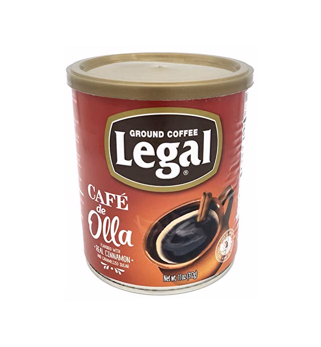 Legal Cafe de Olla with Real Cinnamon 11-Ounce