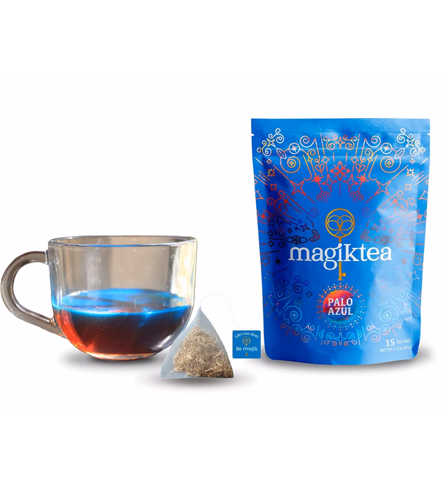 Palo Azul Tea - 15 Pyramid Tea Bags - Organic - Kidneywood - Magiktea
