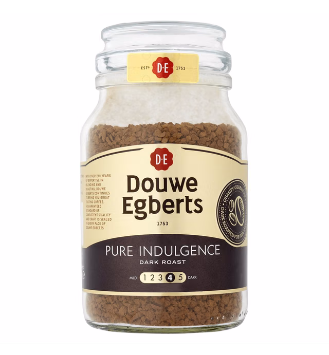 Douwe Egberts Pure Indulgence Instant Coffee (190g) - Pack of 2
