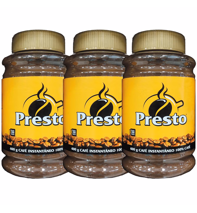 Cafe Presto Instantaneo - Instant Coffee (400g) (3 Pack)
