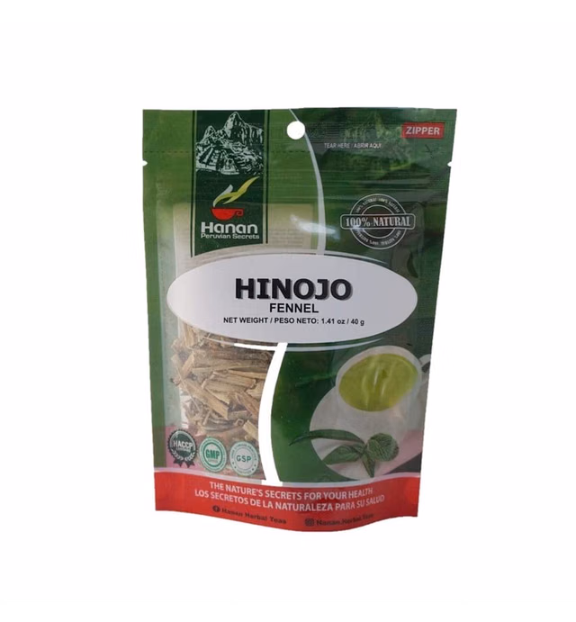 Hanan Peruvian Secrets Hinojo| 100% Natural Fennel|1.41oz / 40g | Naturally Aids in Fighting Stomach Discomfort and Seasonal Allergies| Promotes Healthy Cholesteral Levels