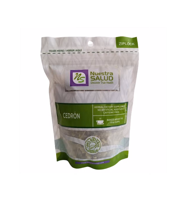 Nuestra Salud - Cedron Leaf Tea - Herbal Tea - Leaves - 30g / 1.052oz Zip-Lock Bag - 100% Natural Herb Leaves