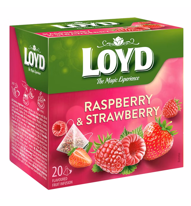 Raspberry & Strawberry Flavoured Fruit Tea