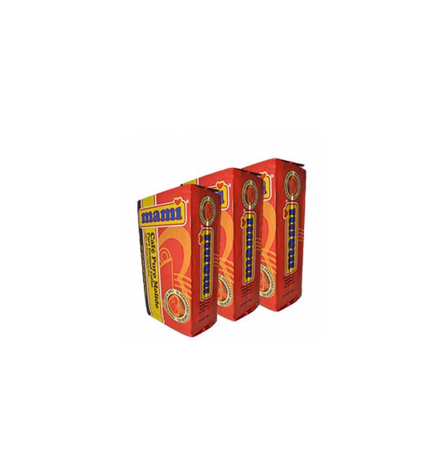 Cafe MAMI, 100% Puerto Rican Premium Ground Coffee 8.8oz - 3 Pack | Plus Sticker by Artist Jose Hoffman